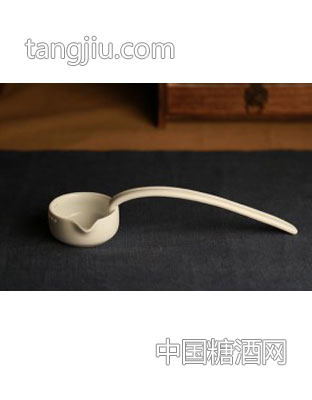 东方玉瓷茶碗泡匙