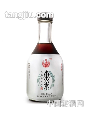 朱鹮黑米酒半甜11度银超630ml