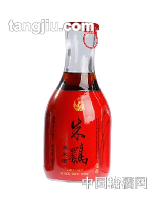 朱鹮黑米酒半甜9度红标300ml