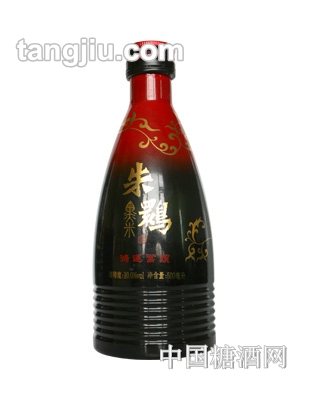 银朱鹮黑米酒10度鸿运当头500ml