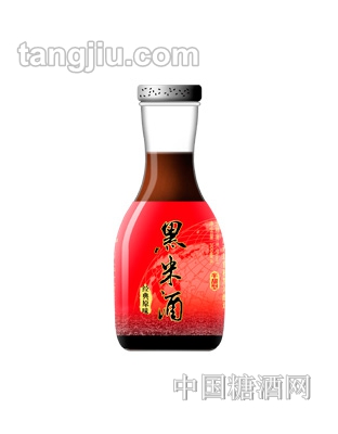 朱鹮黑米酒新版红标300ml