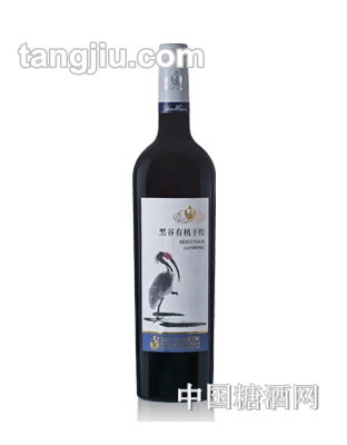 朱鹮黑谷酒珍酿中国风9度