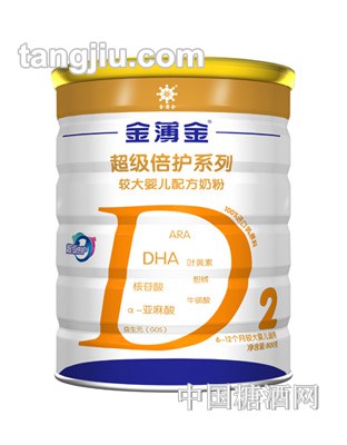 金薄金超级倍护较大配方羊奶粉800g