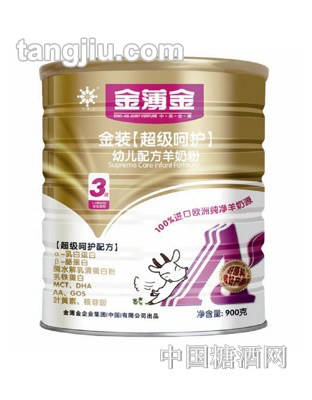 金薄金幼儿配方羊奶粉超级呵护