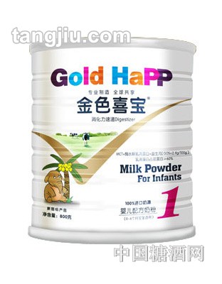 金色喜宝配方奶粉1段800g