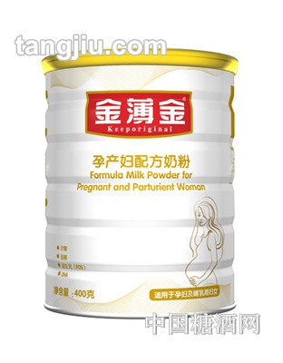 金薄金孕产妇配方奶粉400g