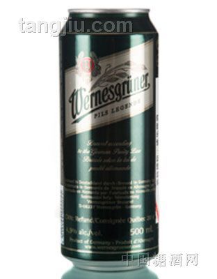 德国碧特博格&#183;威乐啤酒（黑啤）500ML