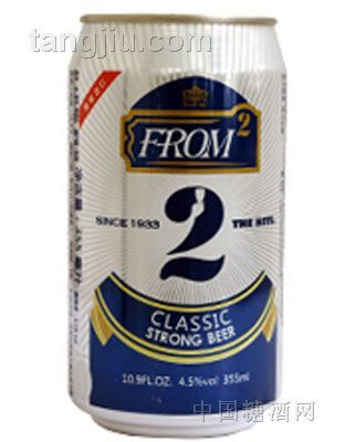From2斐朗经典啤酒罐装355ml