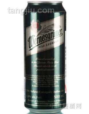 德国碧特博格&#183;威乐啤酒（黄啤）500ML