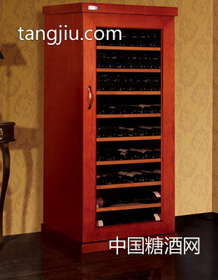 C-058实木艺术酒柜-东莞市欧园酒窖设备