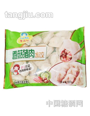 雪波比香菇猪肉水饺500g