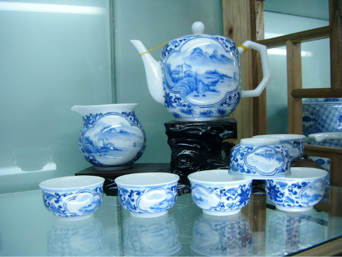 供应  供应景德镇陶瓷茶具礼品 茶具订做手绘茶具