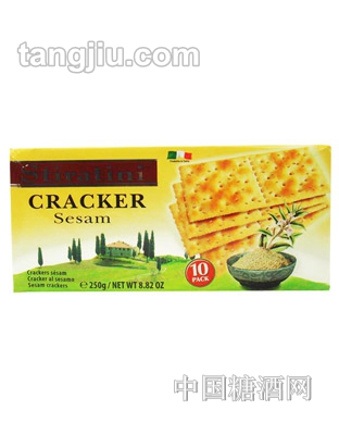 斯塔迪尼芝麻苏打饼250g