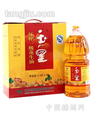玉皇压榨一级花生油2500ml