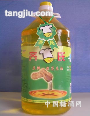 5.0L齐氏原生态压榨一级花生油