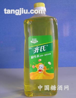 900ML齐氏原生态压榨一级花生油