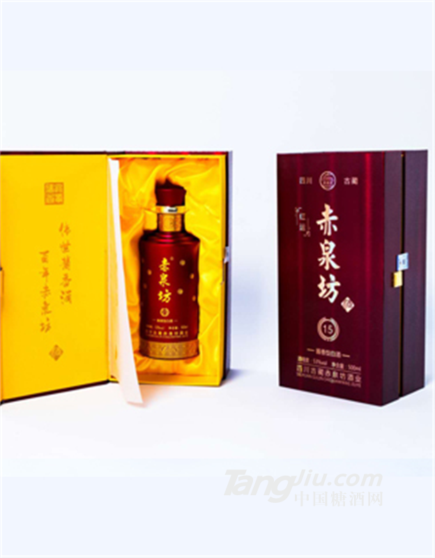 赤泉坊红运15酱香型白酒 53%vol 500ml