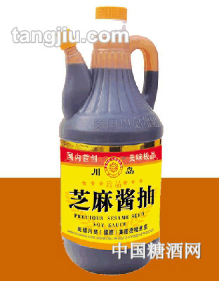 川岛芝麻酱油800ml