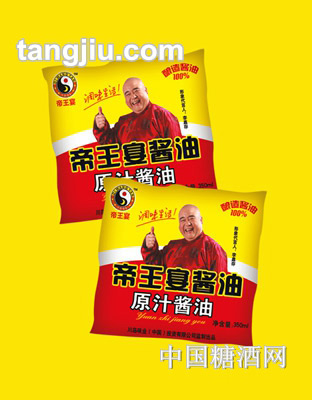 帝王宴袋装酱油350ml