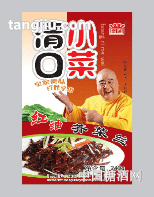 皇迪芥菜丝240克