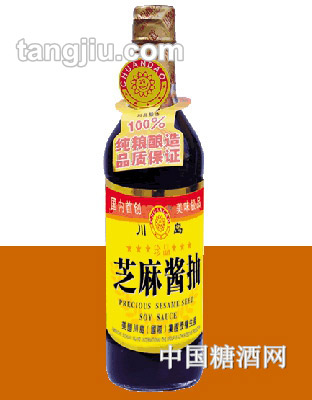 川岛芝麻酱油500ml
