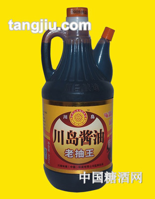 川岛酱油老抽王800ml
