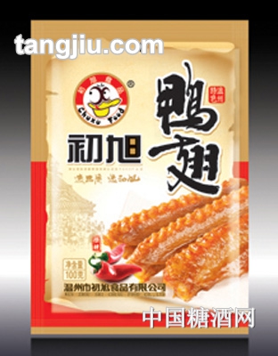 初旭辣鸭翅100g