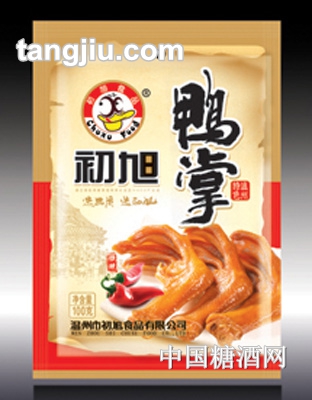 初旭辣鸭掌100g