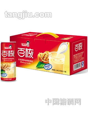 巧妈妈百核核桃乳（240ml10罐）