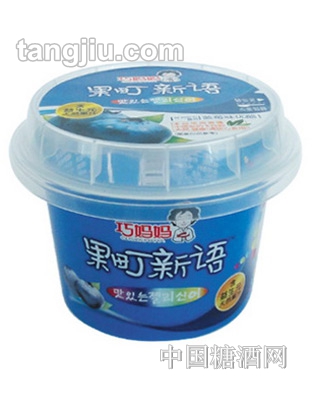 巧妈妈果冻布丁果町新语(130g)
