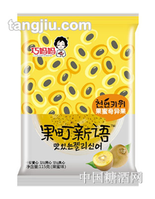 巧妈妈果冻布丁明列子果蜜奇异果130g