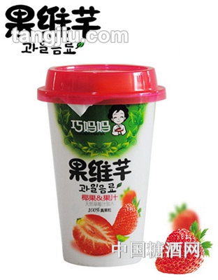 巧妈妈果维芊-草莓330ml