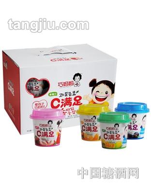 巧妈妈C满足饮料-草莓汁