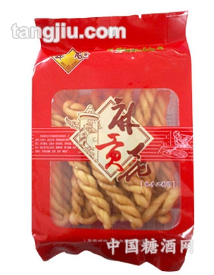 牵思麻花100g正面
