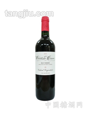 法国施萨酒庄红葡萄酒2010