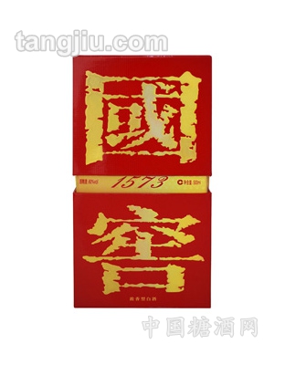 60度国窖1573红瓷瓶08版