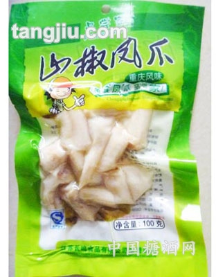 山椒凤爪100g