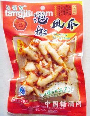 红油泡椒凤爪70g