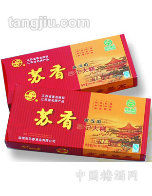 苏香黑芝麻大糕彩盒