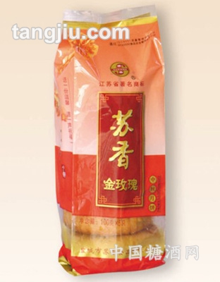 苏香金玫瑰月饼