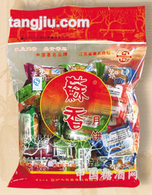 苏香休闲礼袋月饼（苏式）