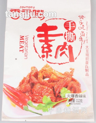 112g火爆香辣味手撕素肉