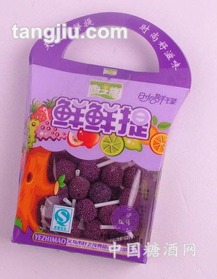 90g鲜鲜提珍珠葡萄糖果