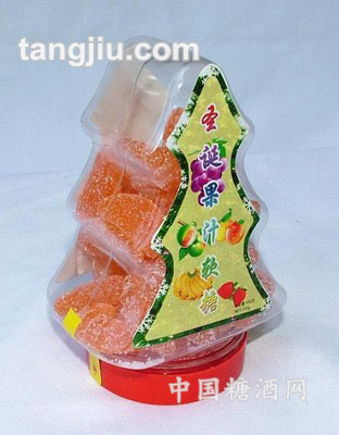 100G圣诞树软糖（桔子味）