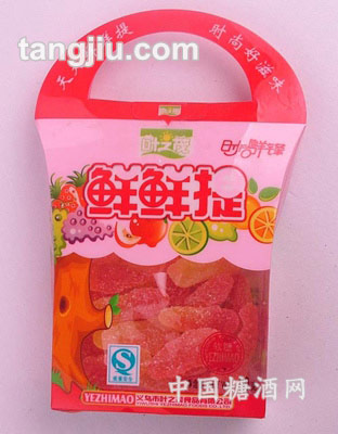 90g鲜鲜提草莓糖果