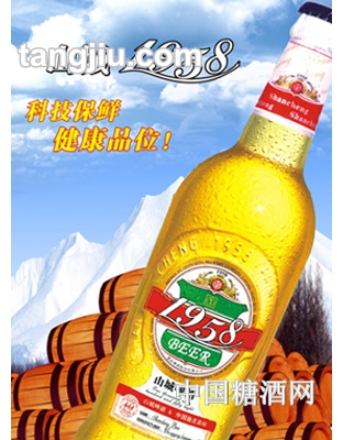 9.5&#176;p500ml山城1958 啤酒