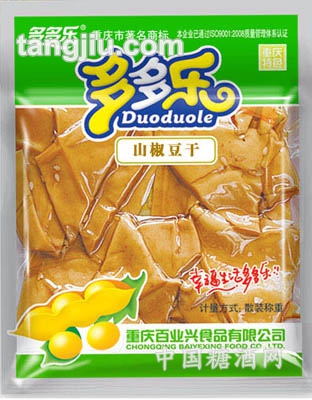 散装山椒豆干