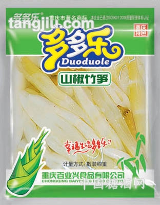 散装山椒竹笋