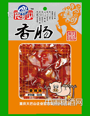 大巴山香肠香辣味60g