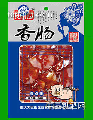 大巴山香肠香卤味60g